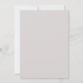 Invitation de Baby shower de Bow rose (Dos)