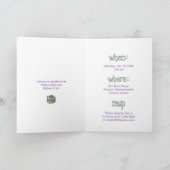 Invitation de baby shower de Cutietoots (Intérieur)