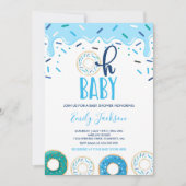 Invitation de Baby shower de Donut Oh Baby Donut S (Devant)