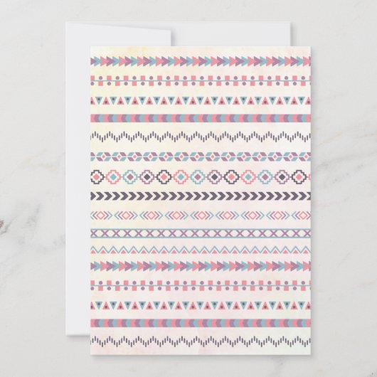 Invitation de Baby shower de Dream Catcher Boho (Dos)