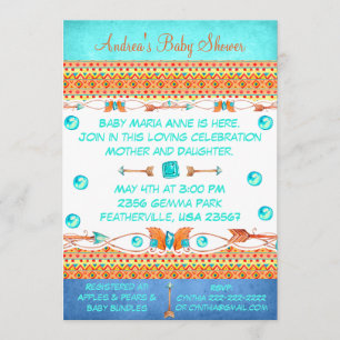 Invitation de Baby shower de Dream Gems