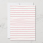 Invitation de Baby shower de garçon baisée Bleu Ca (Dos)