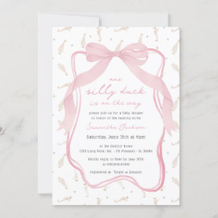 Invitation de Baby shower de garçon baisée Bleu Ca