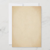 Invitation de Baby shower de garçon Citrouille d'a (Dos)