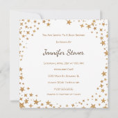 Invitation de baby shower de garçon de (Dos)