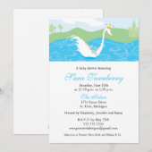 Invitation de baby shower de garçon - petit prince (Devant / Derrière)