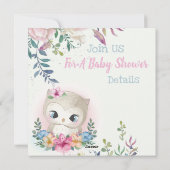 Invitation de Baby shower de hibl (Dos)
