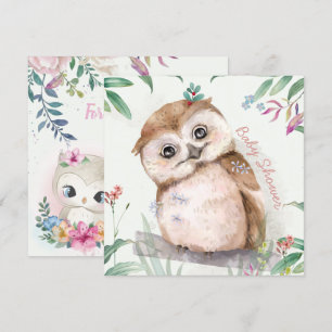 Invitation de Baby shower de hibl
