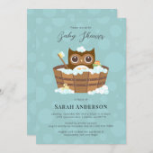 Invitation de Baby shower de hibl (Devant / Derrière)