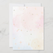 Invitation de Baby shower de la petite boîte d'Hal (Dos)