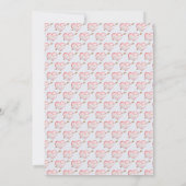 Invitation de baby shower de la Saint-Valentin ave (Dos)
