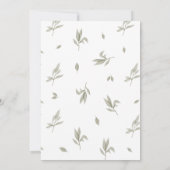 Invitation de Baby shower de Little Man, Bowtie Bo (Dos)