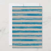 Invitation de baby shower de livre (Dos)