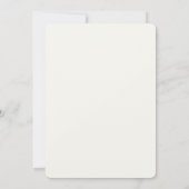 Invitation de Baby Shower de mariage Brunch et Bub (Dos)