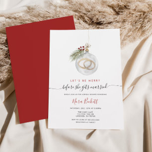 Invitation de Baby Shower de mariage Ornement de N