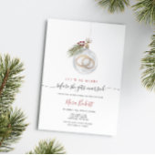 Invitation de Baby Shower de mariage Ornement de N