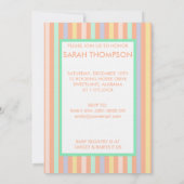 Invitation de Baby shower de Melrose (Dos)