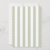 Invitation de Baby shower de panier cultivé locale (Dos)