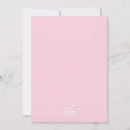 Invitation de baby shower de papillon (Dos)