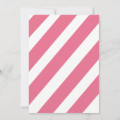 Invitation de Baby shower de roche rose Star Rock  (Dos)