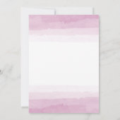 invitation de baby shower de sirène (Dos)