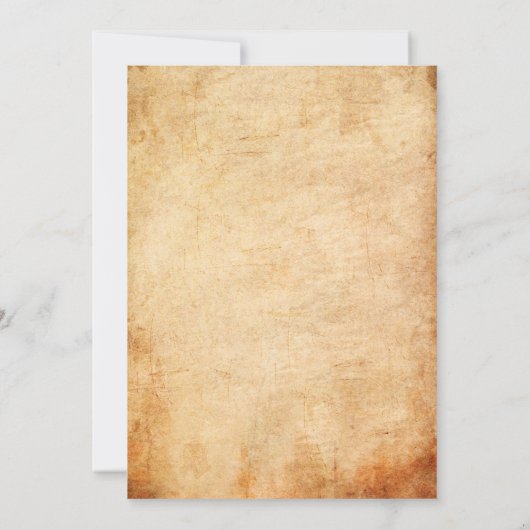 Invitation de Baby shower de sorcière - Fille (Dos)