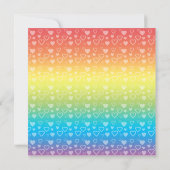 Invitation de baby shower de tortue (Dos)