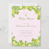 Invitation de baby shower Double Face pour Bébé Fi (Devant)