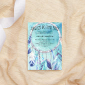 Invitation de Baby shower Dream Catcher Tribal Boh