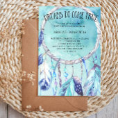Invitation de Baby shower Dream Catcher Tribal Boh