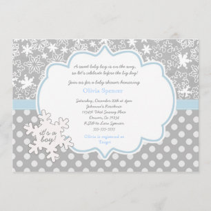 Invitation de baby shower du pays des merveilles