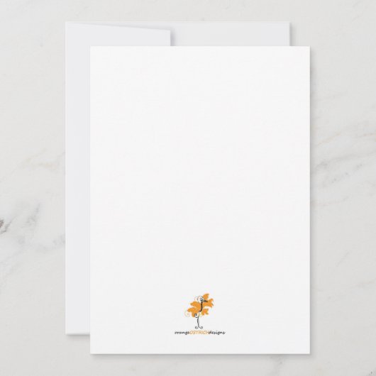 Invitation de Baby shower - Ducky en caoutchouc (Dos)