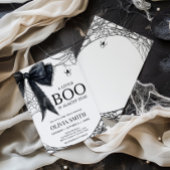 Invitation de Baby shower gothique Little Boo