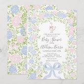 Invitation de baby shower Grandmillennial Silly Go (Devant / Derrière)