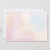Invitation de baby shower imprimable (Dos)
