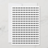 Invitation de Baby shower jumeau à double problème (Dos)