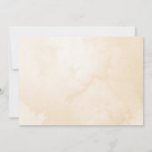 Invitation de baby shower Lion cub floral neutre (Dos)