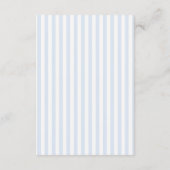 Invitation de Baby Shower Mariage Fleur d'Hydrange (Dos)