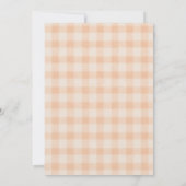 Invitation de Baby Shower Mariée Let's Par-Tea | P (Dos)
