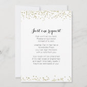 Invitation de Baby shower mixte (Dos)