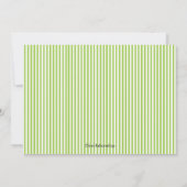 Invitation de Baby shower neutre Citrouille de la  (Dos)