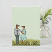 Invitation de baby shower/nouveau faire-part de (Debout devant)