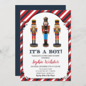Invitation de Baby shower Nutcracker (Devant / Derrière)