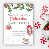 Invitation de Baby shower Nutcracker