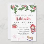 Invitation de Baby shower Nutcracker (Devant)