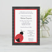 invitation de Baby shower ou de fête d'anniversair (Debout devant)