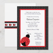 invitation de Baby shower ou de fête d'anniversair (Devant / Derrière)