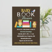 Invitation de Baby shower Owecs (Debout devant)