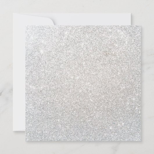 Invitation de Baby shower Pink Little Snowflake (Dos)