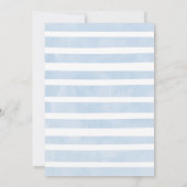 Invitation de Baby shower pour animaux Safari de g (Dos)